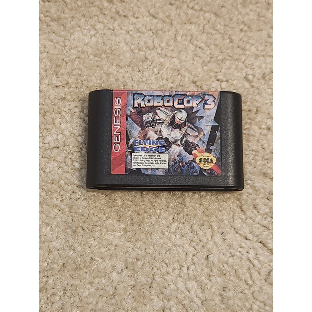 RoboCop 3 (Sega Genesis, 1993)‎